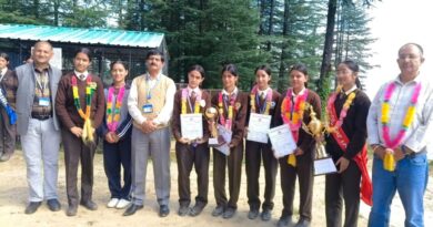 Students of Chiyog brought laurels to the school HIMACHAL HEADLINES