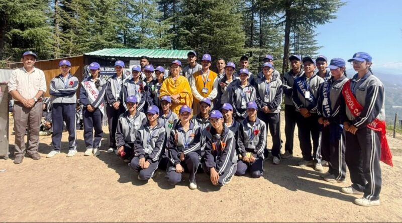 Cleanliness drive conducted at Chiyog School on NSS Day