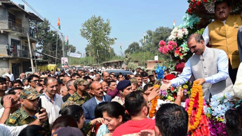 Sukhu Targets Jai Ram for ignoring entire Mandi district, except Saraj HIMACHAL HEADLINES