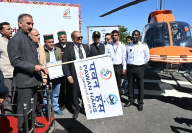 Sukhu launches Helicopter Service from Sanjauli to Rampur