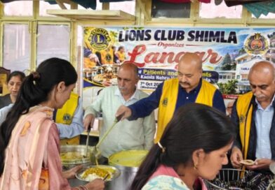 Lions Club Shimla Brings Food and Hope to Kamla Nehru Hospital