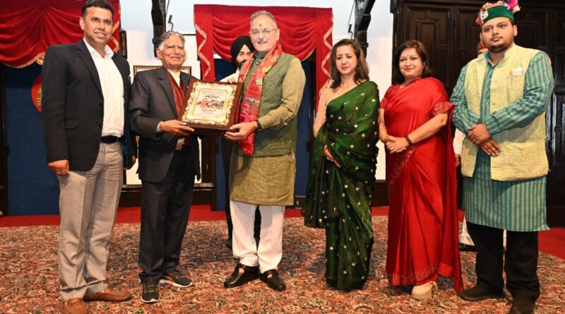 Governor calls for connecting literature with service, sensitivity and patriotism HIMACHAL HEADLINES