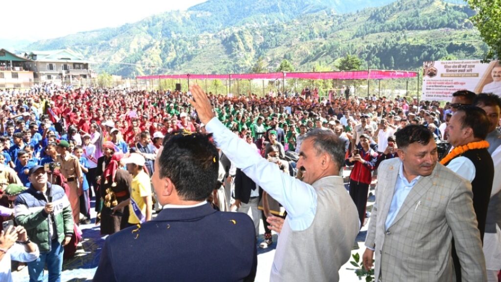 Sukhu flags off anti-chitta rally in Rohru HIMACHAL HEADLINES