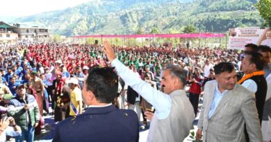 Sukhu flags off anti-chitta rally in Rohru HIMACHAL HEADLINES