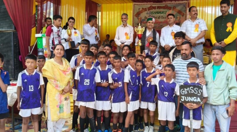Junga School wins district level U-14 Games HIMACHAL HEADLINES
