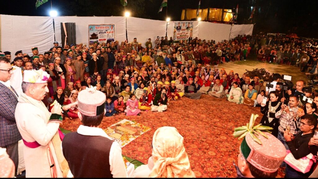 Sukhu brings Sarkar Gaon Ke Dwar to remote village Kasha Pat Sukhu brings Sarkar Gaon Ke Dwar to remote village Kasha Pat HIMACHAL HEADLINES
