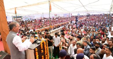 CM Sukhu on Three-Day Tour of Rohru and Rampur HIMACHAL HEADLINES