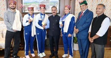 Sukhu announces Rs. 1 crore each for Himachali Kabaddi gold medallists HIMACHAL HEADLINES