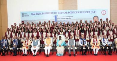 President and Governor confers degrees on first graduating batch of AIIMS Bilaspur HIMACHAL HEADLINES