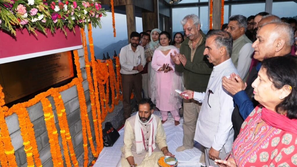 Sukhu dedicates development projects worth Rs. 108.16 crore in Shimla HIMACHAL HEADLINES