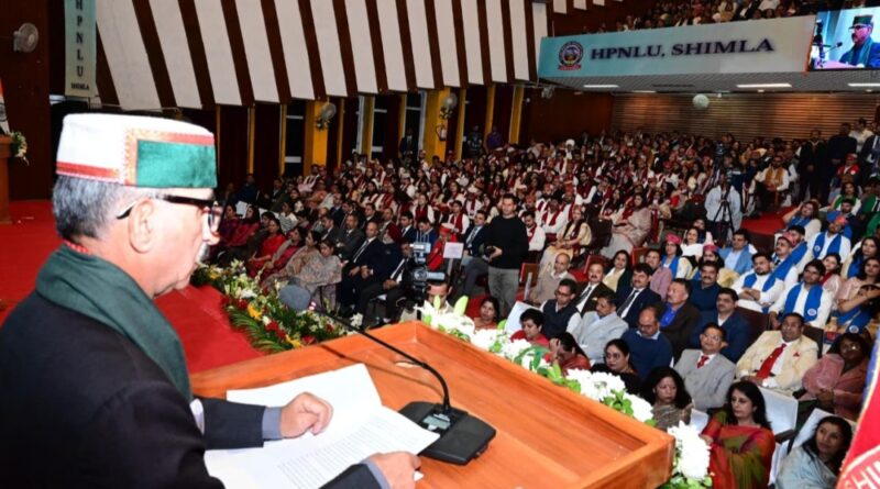 Significance of law lies in ensuring justice for weakest sections of society: Sukhu HIMACHAL HEADLINES