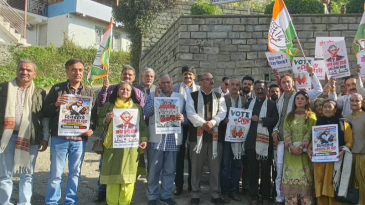 Rathore Accuses BJP of Undermining Democracy, Calls for Public Support to Protect Voting Rights HIMACHAL HEADLINES