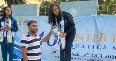 Osheen Mahajan Shines with Three Medals at Inter-IIT Aquatic Meet 2026 HIMACHAL HEADLINES