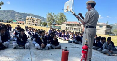 Junga school students learn disaster prevention techniques HIMACHAL HEADLINES
