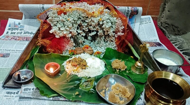 Aathyo festival celebrated in traditional manner with Dharadi pujan in Keonthal HIMACHAL HEADLINES