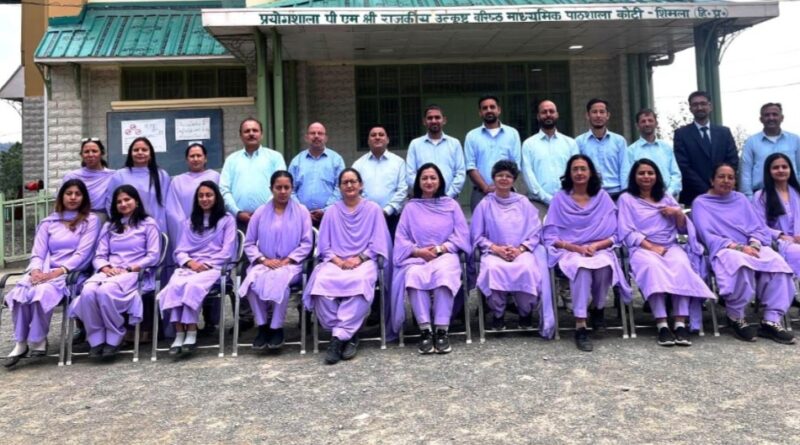 Koti School Enrolment Nears 300 After CBSE Introduction HIMACHAL HEADLINES