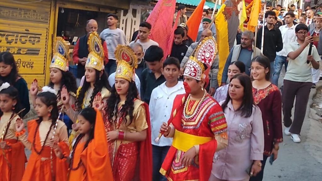 Junga's traditional Dussehra fair begins with the burning of Lanka HIMACHAL HEADLINES