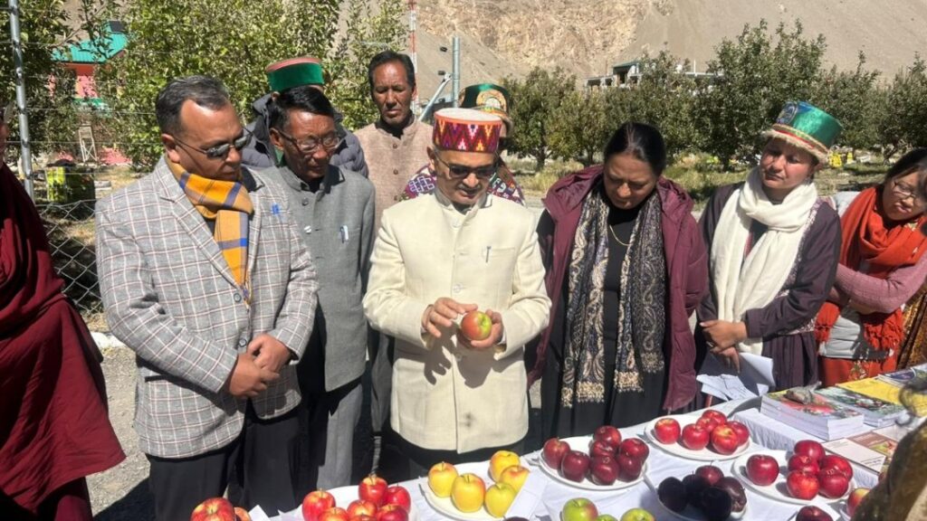 KVK Tabo Mobilises Farmers for a Sustainable Horticulture Future in Spiti Valley HIMACHAL HEADLINES