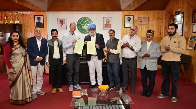 Nauni-Germany Academic Partnership to Boost Research and Collaboration HIMACHAL HEADLINES