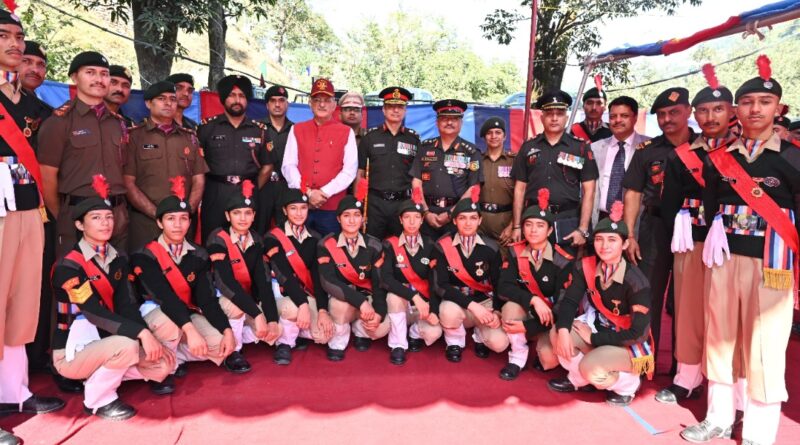 Governor inaugurates Sarvadharma Sthal at Himachal NCC Battalion in Mandi HIMACHAL HEADLINES