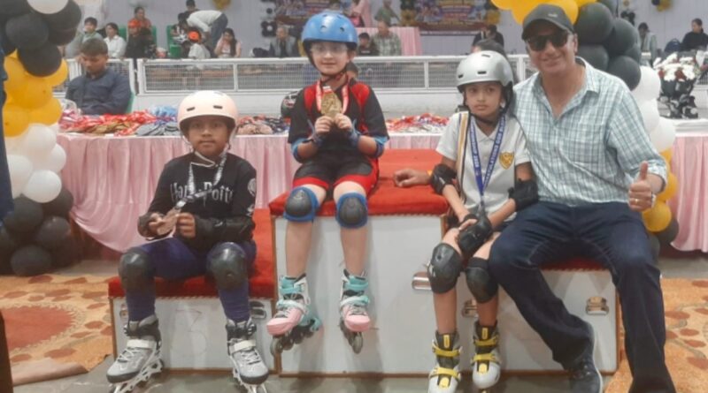 Auckland House School Shimla Skaters Excel at Chandigarh Open Speed Skating Championship