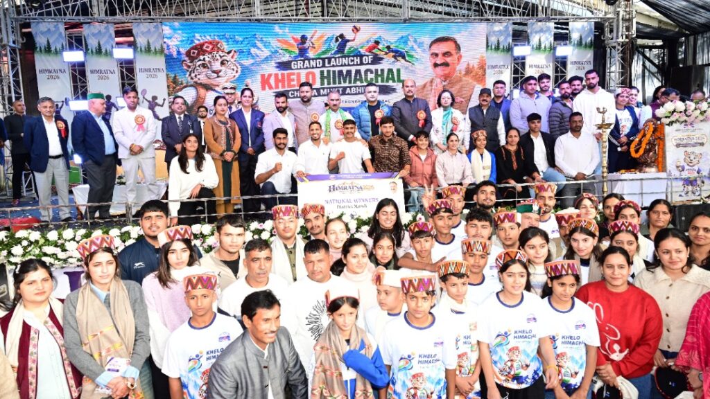 Sukhu Honours Sportspersons with ₹17.85 Crore, Him Ratna Awards Sukhu Honours Sportspersons with ₹17.85 Crore, Him Ratna Awards HIMACHAL HEADLINES
